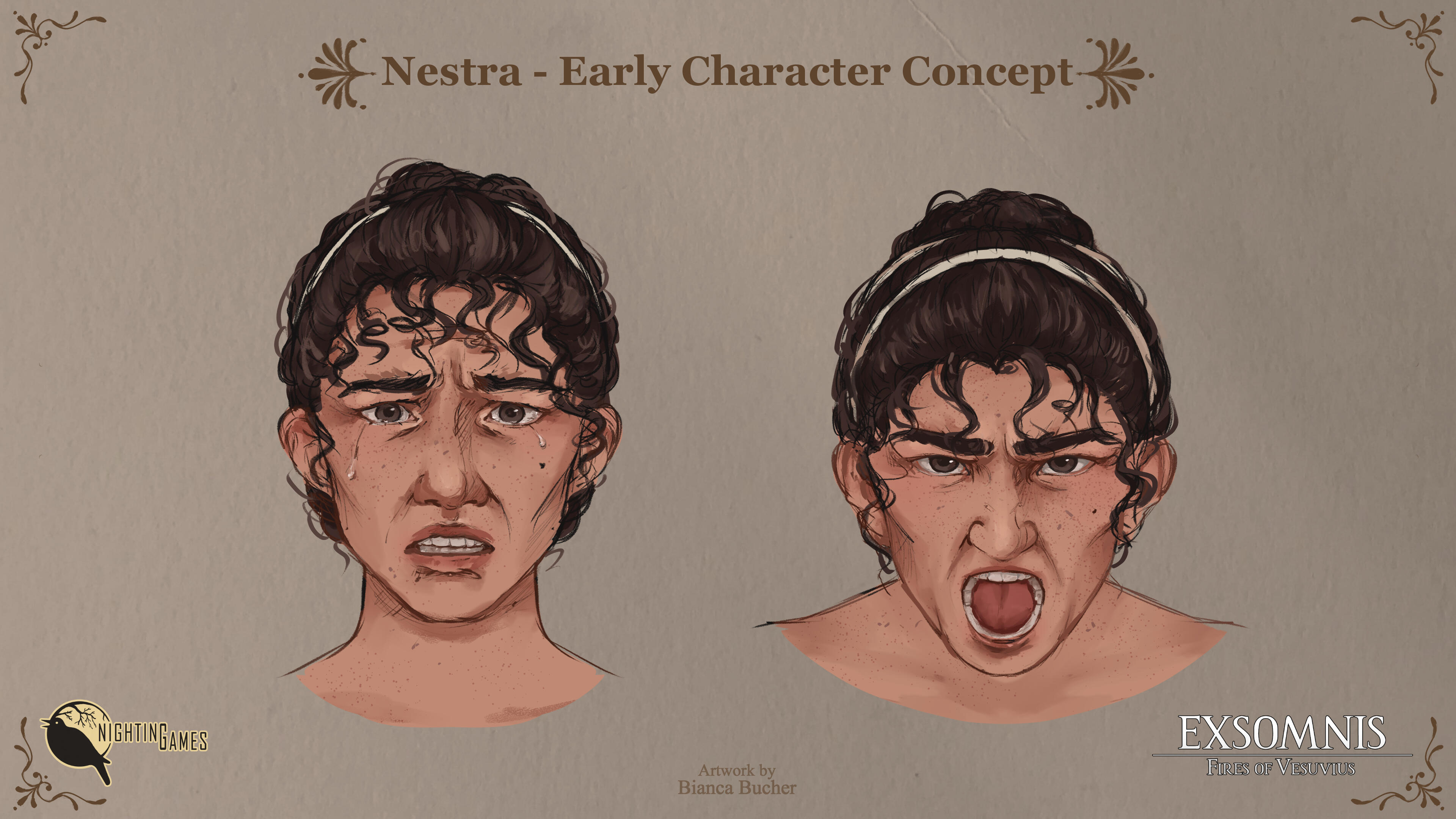 Facial expression exploration.