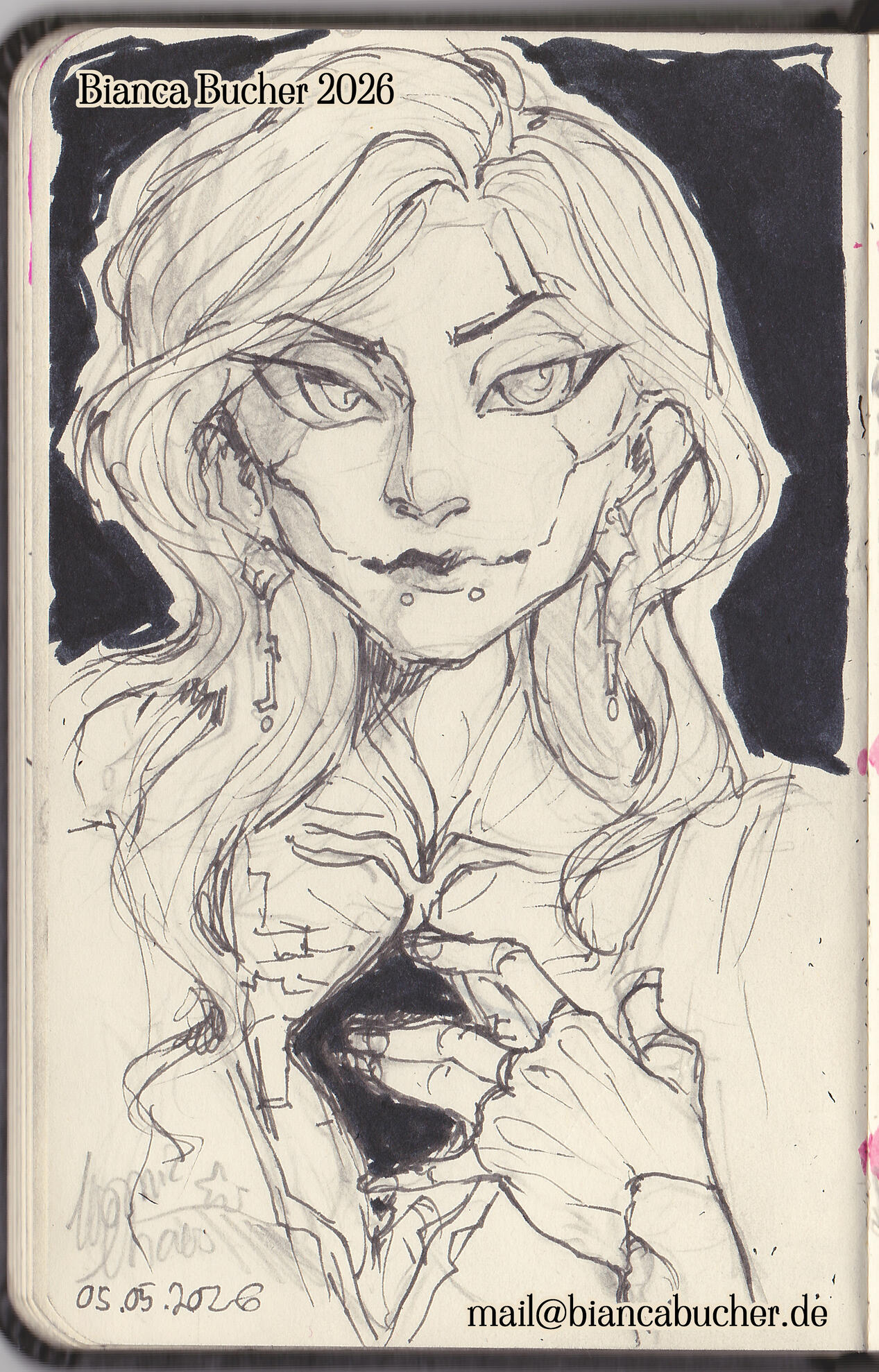 "Heartless" - Sketchbook Page 2026